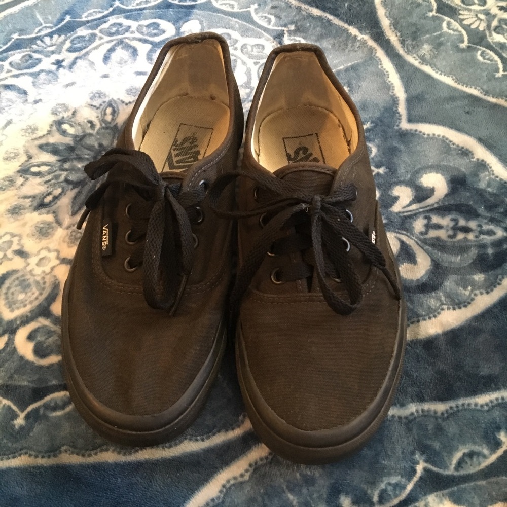 Classic all black vans
